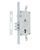 Замок врезной MUL-T-LOCK 3-WAY DIN 352R NC UNIV BS65мм 85мм SP, Хром, Хром