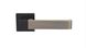 Дверная ручка SIBA Rondo E03-0-66-88 черный/бронза античная