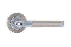 Дверная ручка SIBA Milas A32-0-22-07 матовый никель/хром