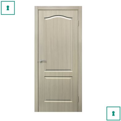 Двери межкомнатные Омис ПВХ, Классика, Беленый дуб, ПГ, 900 мм