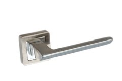 Дверна ручка Prius Лінда 556 57 SN/CP матовий нікель/хром