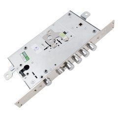 Дверной замок MOTTURA 54J797 H8BO5DC6C Backset 63мм, междуосевое 85мм, короткий ключ, левый