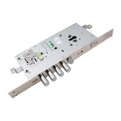 Дверной замок MOTTURA 54J939 G8BO5AC40 Backset 63мм, междуосевое 85мм, короткий ключ, правый