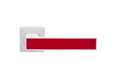 Дверная ручка Gavroche Magnium MGA1WR белый матовый/красный
