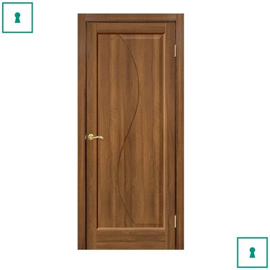 Двери межкомнатные Омис ПВХ, Эльза, Ольха Европейская, ПГ, 900 мм