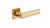 Дверна ручка Martinelli Lucrezia 02 античне поліроване золото