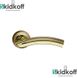 Дверная ручка Armadillo Libra LD26-1AB/GP-7 бронза/золото, Бронза, Бронза