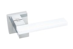 Дверная ручка SIBA Lego E07-0-66-07 хром/белый