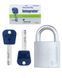 Замок навесной MUL-T-LOCK G55 INTEGRATOR 376P 2KEY INTGR BLUE INS NR shackle 27мм 10мм BOX M, Навесной замок