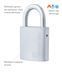 Замок навесной MUL-T-LOCK G47 MTL400 4867 2KEY DND3D PURPLE INS NR shackle 26.5мм 8мм BOX M, Навесной замок