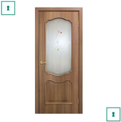 Двери межкомнатные Омис ПВХ, Прованс, Дуб золотой, СС+КР, 600 мм