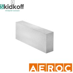 Газобетонний блок перегородковий AEROC D500 1сорт