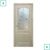Двери межкомнатные Омис ПВХ, Классика, Беленый дуб, СС+КР, 600 мм