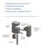 Замок навесной MUL-T-LOCK HASP LOCK DIAMOND MTL400 4867 2KEY DND3D BLACK INS SLID shackle 13мм BOX M, Навесной замок