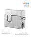 Замок навесной MUL-T-LOCK HASP LOCK DIAMOND MTL400 4867 2KEY DND3D BLACK INS SLID shackle 13мм BOX M, Навесной замок