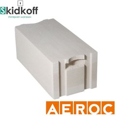 Газобетонний блок паз-гребінь AEROC D400 1сорт
