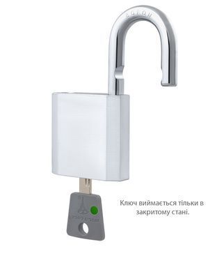 Замок навесной MUL-T-LOCK G55 ClassicPro 4867 2KEY DND BLUE INS NR shackle 27мм 10мм BOX M, Навесной замок