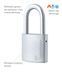 Замок навесной MUL-T-LOCK G47 INTEGRATOR 376P 2KEY INTGR BLUE INS NR shackle 50мм 8мм BOX M, Навесной замок