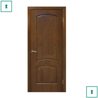 Двери межкомнатные Омис шпонированные, Капри, Орех, ПГ, 700 мм