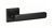 Дверная ручка Oro&Oro Glassia 108-28E Black черный матовый, Черный матовый, Черный матовый, VSIM7