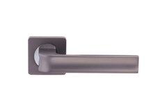 Дверна ручка Gavroche Californium CFA1MBNCP матовий графіт/хром