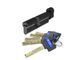 Серцевина замка Hard Lock K-Серия 60мм 30*30т 5 ключей черный