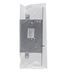 Замок врезной MUL-T-LOCK 3-WAY DIN 014A SS UNIV BS63мм 85мм w/o_SP, Хром, Хром