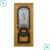 Двері міжкімнатні Оміс шпоновані, Вікторія, Міланський горіх, СС+ФП квітка, 600 мм