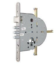 Замок врезной MUL-T-LOCK 4-WAY DIN M235/M267 CR UNIV BS65мм 90мм w/o_SP, Хром, Хром