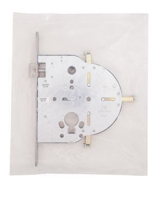 Замок врезной MUL-T-LOCK 4-WAY DIN M235/M267 CR UNIV BS65мм 90мм w/o_SP, Хром, Хром
