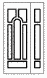 Входная дверь СТАЛЬ-М Премьер-2, МДФ накладки со стеклопакетом+решетка
