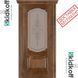 Дверь межкомнатная ТЕРМИНУС, Модель 41, ПО 05, 600 мм, дуб браун