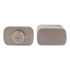 Санузловый поворотник, WC накладка M&T Minimal 2.0 SNi матовый никель брашированный