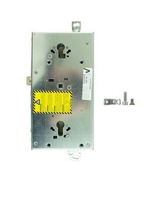 Замок врізний MUL-T-LOCK 3-WAY DIN LCTSC01032800А без планки UNIV BS65мм 85мм L.O.G. w/o_SP, Хром, Хром