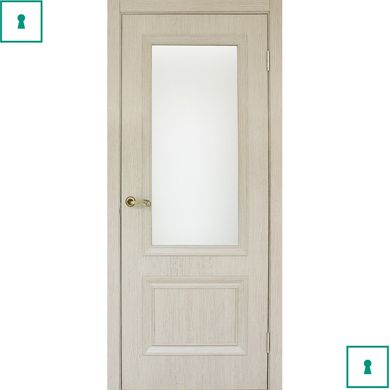 Двери межкомнатные Омис МДФ, Флоренция 1.1, Сосна Сицилия, ПО, 600 мм