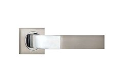 Дверная ручка SIBA Belek A48-0-22-07 матовый никель/хром