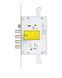 Замок врезной MUL-T-LOCK 3-WAY DIN CTFC01032800A CR UNIV BS65мм 85мм L.O.G. w/o_SP, Хром, Хром