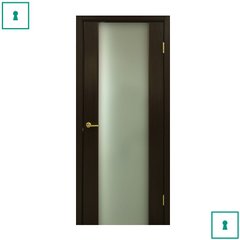 Двері міжкімнатні Оміс шпоновані, Прем'єра, Венге, ПО, 600 мм