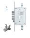 Замок врізний MUL-T-LOCK 3-WAY DIN A528 CR UNIV BS63мм 85мм w/o_SP, Хром, Хром
