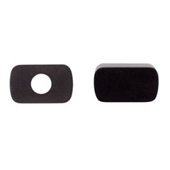 Санузловый поворотник, WC накладка M&T Minimal 2.0 TIN-K титан/матовый черный