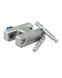 Замок навесной TOKOZ DOUBLE SHUTTER PRO T04 5KEY BLUE Sleeve 3BT SLID shackle 12мм BOX с навесами, Навесной замок