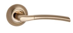 Дверная ручка SIBA Lucca Z20-0-21-11 матовое тёмное золото/тёмное золото