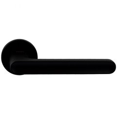 Дверна ручка RDA Fiord R (6мм) чорний матовий