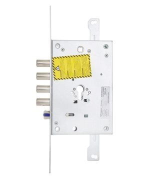 Замок врезной MUL-T-LOCK 3-WAY DIN CTFMB1032800A CR UNIV BS65мм 85мм L.O.G. w/o_SP, Хром, Хром
