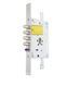 Замок врезной MUL-T-LOCK 3-WAY DIN CTFMB1032800A CR UNIV BS65мм 85мм L.O.G. w/o_SP, Хром, Хром