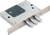 Дверной замок дополнительный MOTTURA DP25170000 Backset 60мм, Хром, Хром