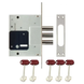 Дверной замок дополнительный MOTTURA DP25170000 Backset 60мм, Хром, Хром