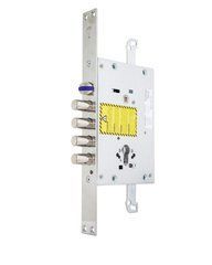 Замок врезной MUL-T-LOCK 3-WAY DIN CTFCB1032800A CR UNIV BS65мм 85мм L.O.G. w/o_SP, Хром, Хром