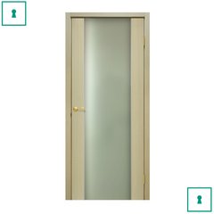 Двери межкомнатные Омис шпонированные, Премьера, Беленый дуб, ПО, 600 мм