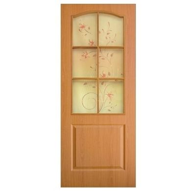 Двері міжкімнатні Оміс ПВХ, Класика, Вільха, СС+ФП, 600 мм